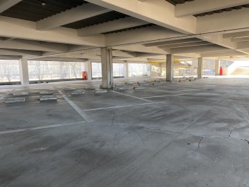 【長野市】立体駐車場防水工事 施工前