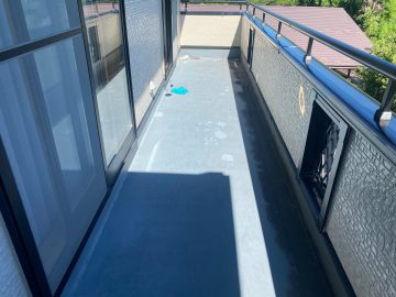 【茅野市】Ｉ様邸ベランダ防水工事 施工前