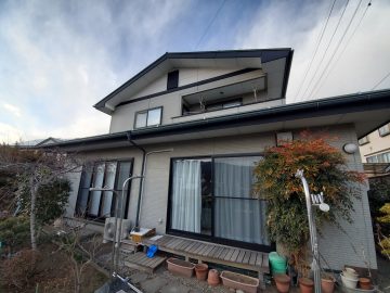 【茅野市】新村様邸 塗装工事 施工前