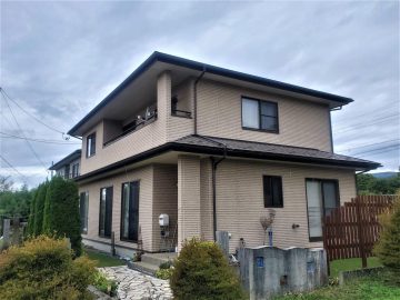 【茅野市】荒井(貴)様邸 塗装工事 施工前