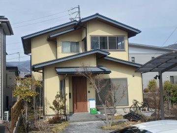 【諏訪市】西山様邸 塗装工事 施工前