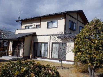 【諏訪市】内山様邸 塗装工事 施工前