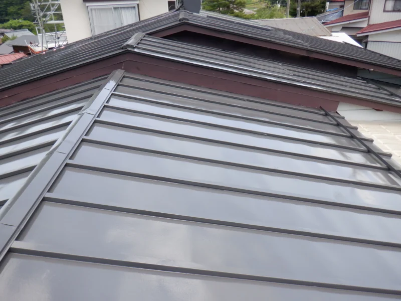 【茅野市】屋根塗装工事